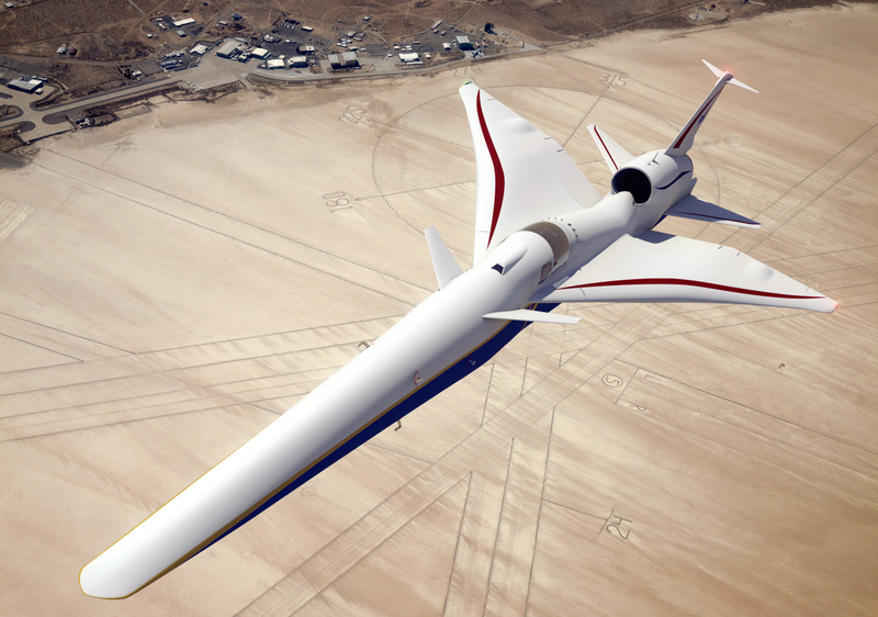 Illustration for article titled El diseño del nuevo avión supersónico de la NASA es tan radical que ni siquiera tiene ventana frontal para los pilotos